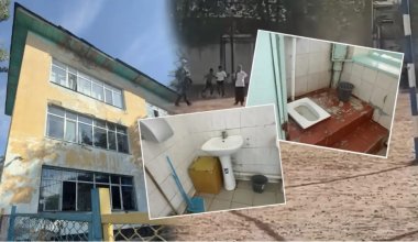 «Әжетханаға бармай, үйге дейін шыдайды»: Қаскелеңде оқушылар адам төзгісіз жағдайда оқып жүр