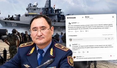 Каспийдегі әскери трагедия туралы жазғандарға полиция қоңырау шалмады – ІІМ