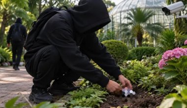 Петропавлдағы ботаникалық бақтан күмәнді орама табылды