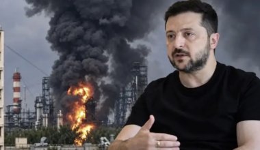 Украина Ресейдің мұнай өңдеу зауыттарына шабуылды күшейтпек – Зеленский себебін түсіндірді