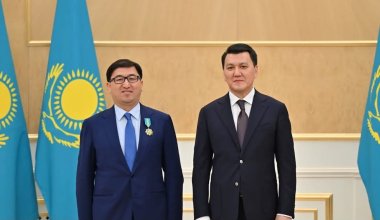 «Жеке жетістігім ғана емес»: Дархан Өте «Парасат» Дархан Өте «Парасат» орденімен марапатталды