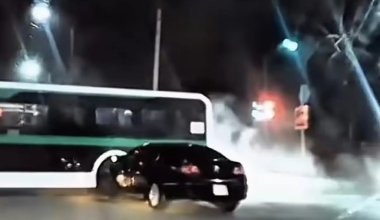 Қостанайда полициядан қашпақ болған жүргізуші қаза тапты