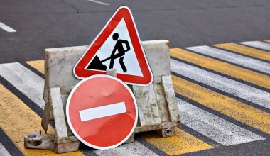 Алматының Медеу ауданында жөндеу жұмыстарына байланысты көлік қозғалысы шектеледі