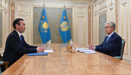 Ұлытаудың жаңа әкімі Тоқаевқа өңірдің алдағы даму жоспарын баяндады